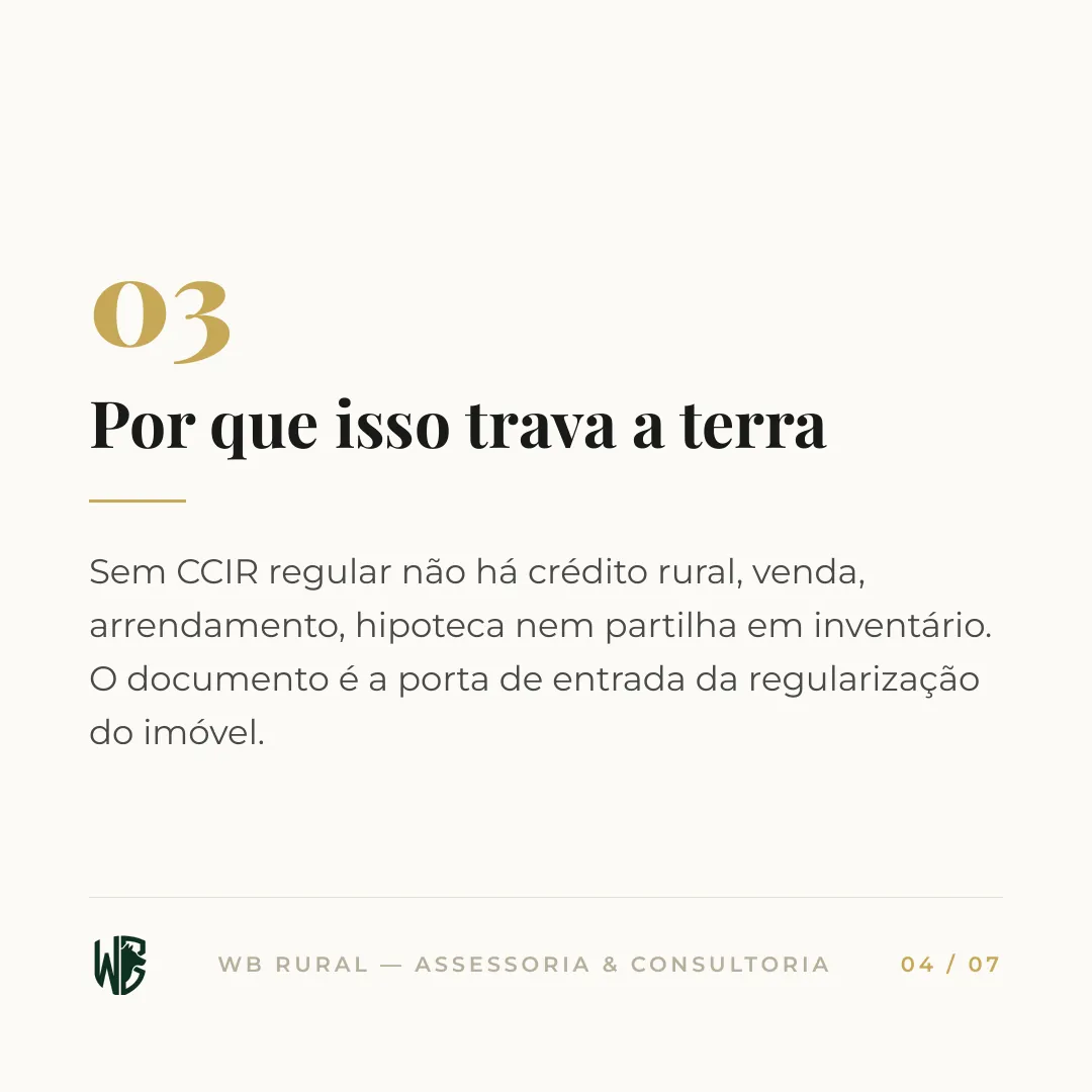 O prazo do CCIR está acabando — slide 4