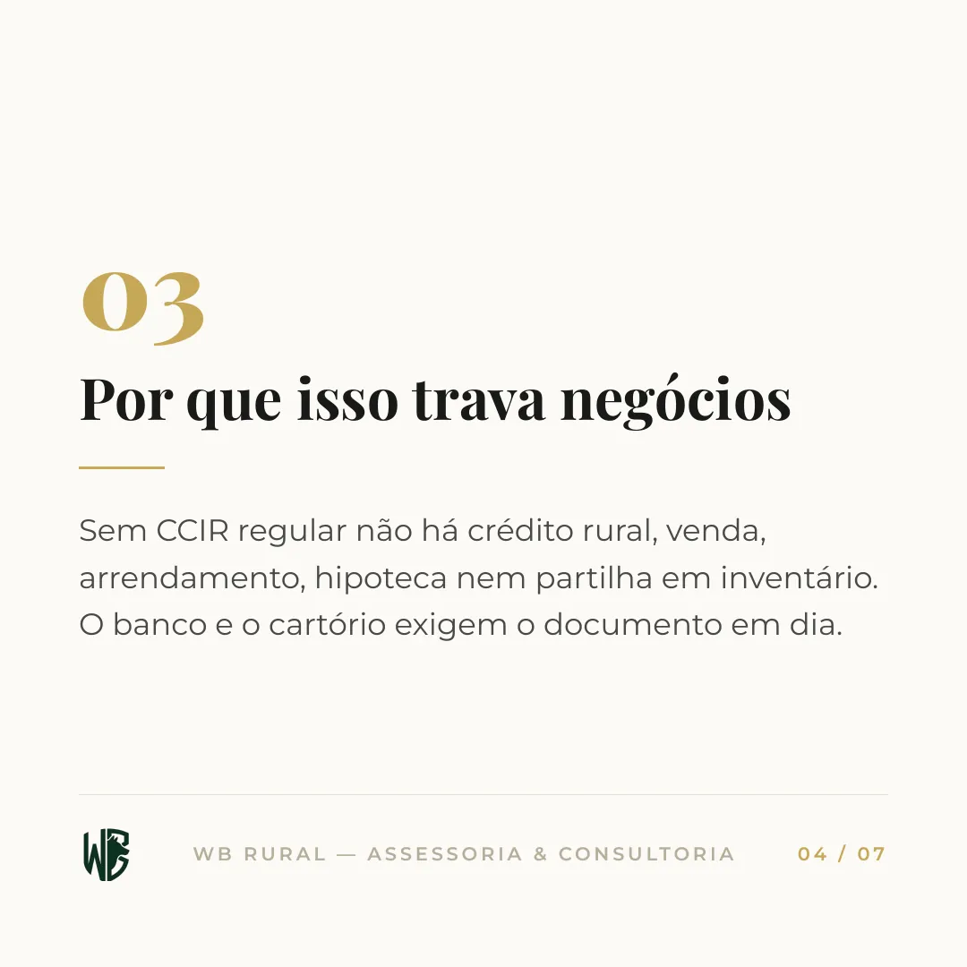 Prazo do CCIR vence hoje — slide 4