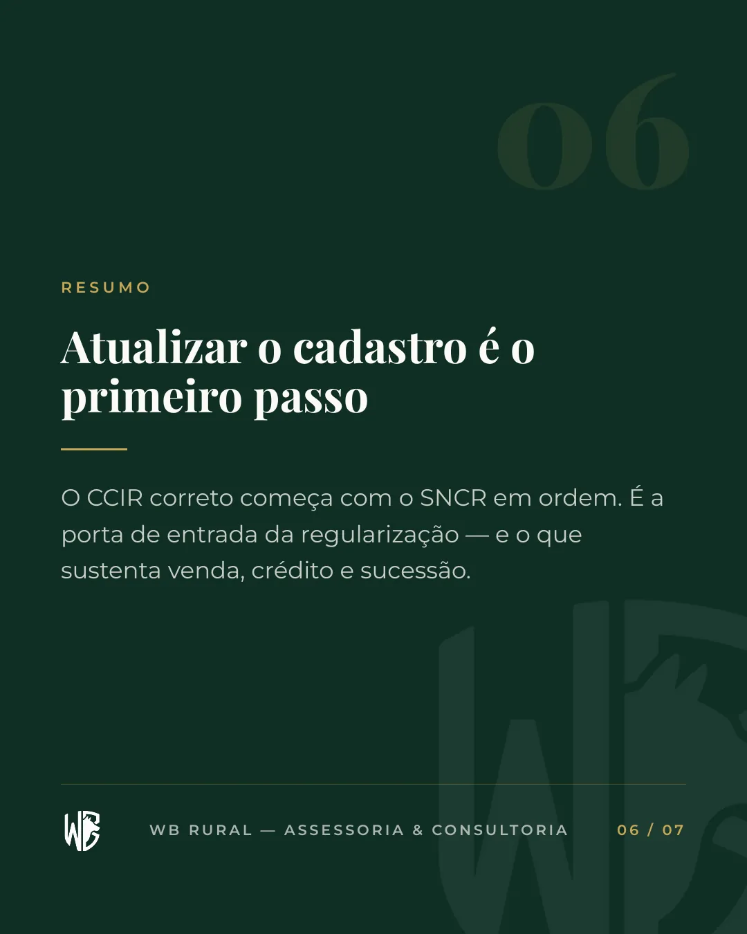 Seu CCIR saiu com dados errados? — slide 6