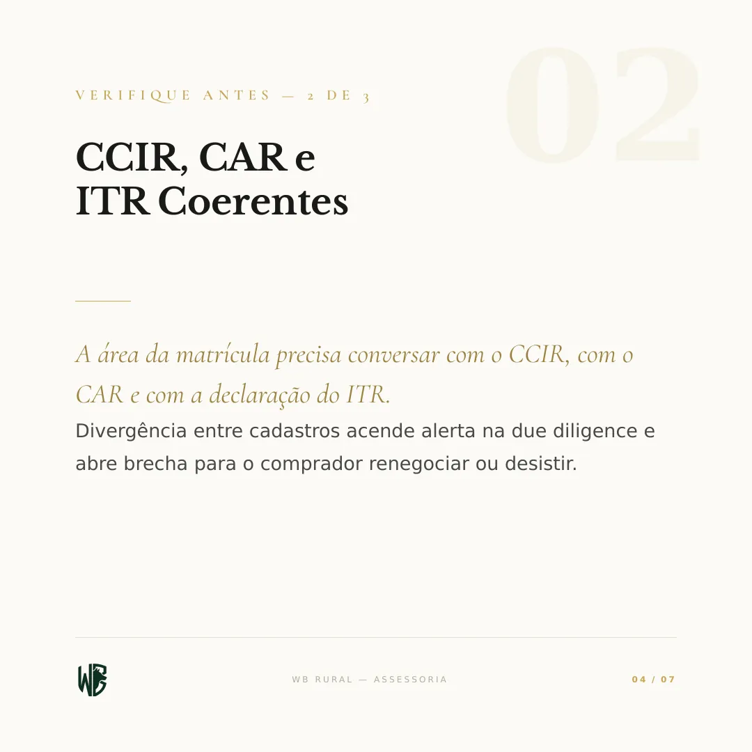 Vai Vender Sua Fazenda? O Comprador Verifica Isto. — slide 4