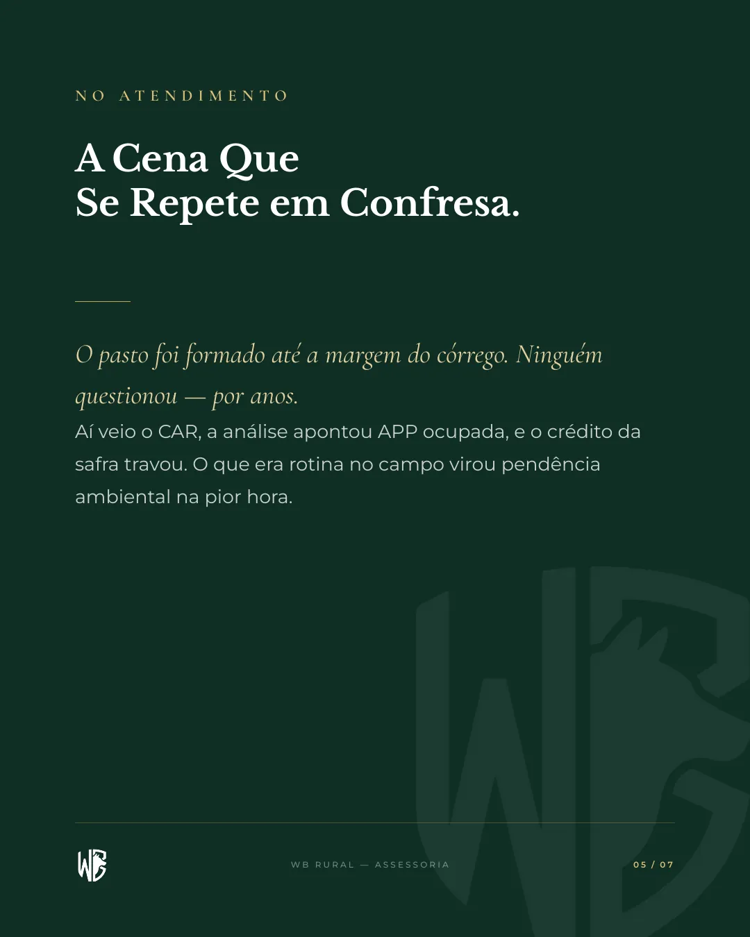 Parte da Sua Terra Você Não Pode Usar. — slide 5
