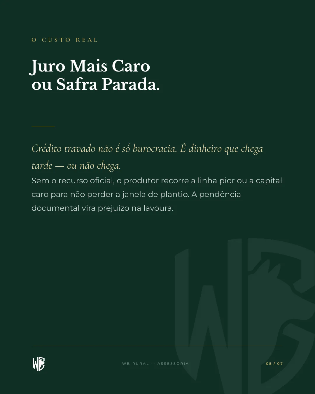 O Banco Não Negou. Seu Documento Negou. — slide 5