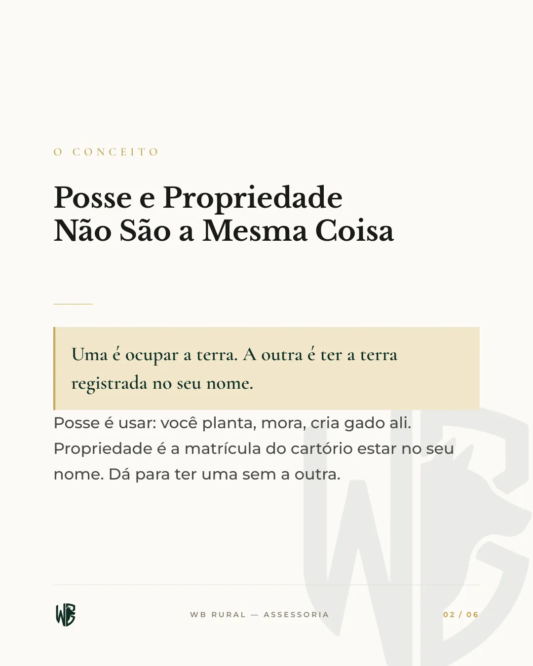 Trabalhar a Terra Não é Ser Dono — slide 2