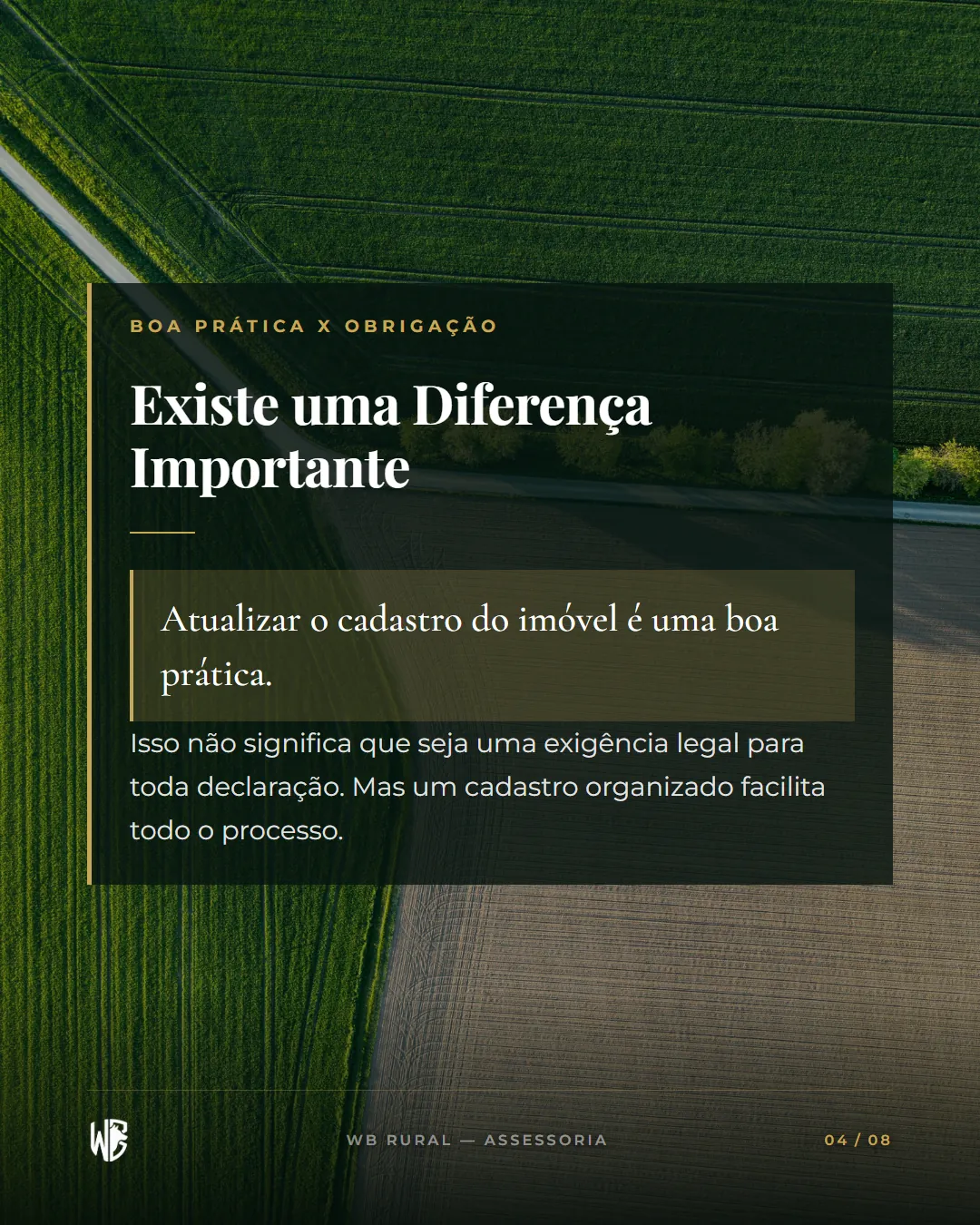 Seu ITR Começa Antes da Declaração — slide 4