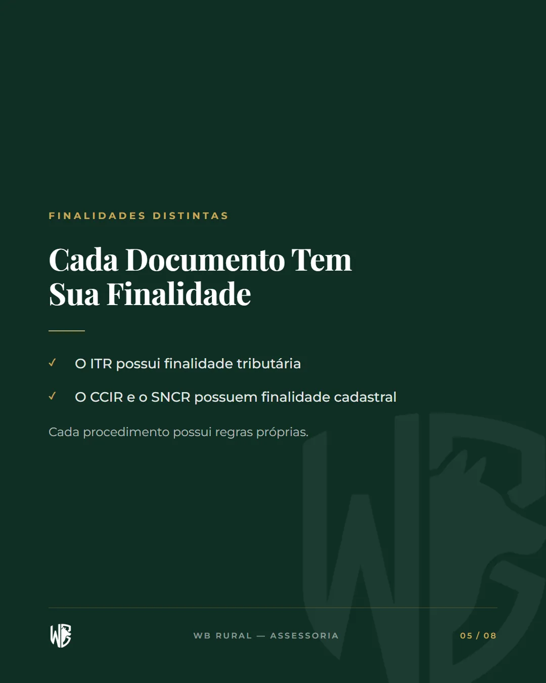 Seu ITR Começa Antes da Declaração — slide 5